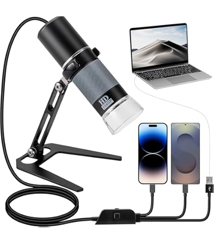 Amazon.com : Genie Tech Auto Focus Digital Microscope G-Scope Set